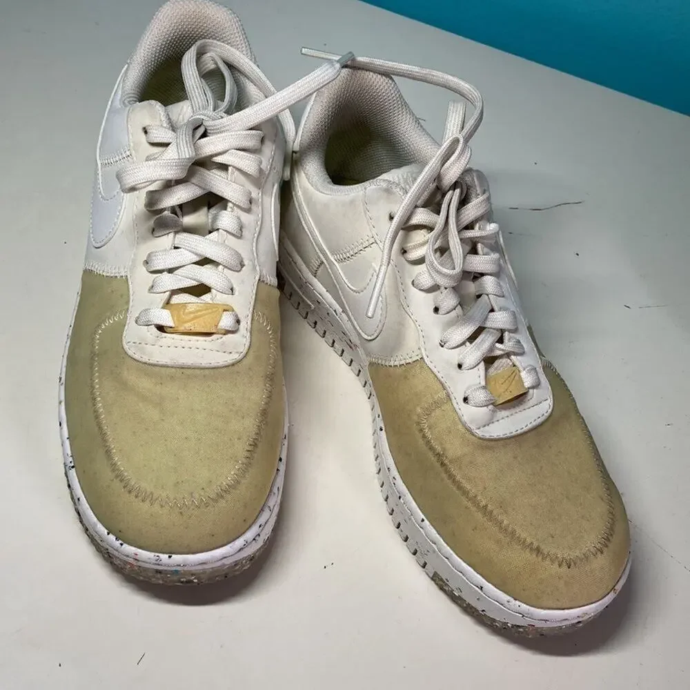 Nike Air Force 1 Crater Foam Womens Lace Up Sneakers Size 6.5 / EU 37.5